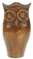 YP08 - Large Carved Owl (Height 23cm) (Pack Size 6)